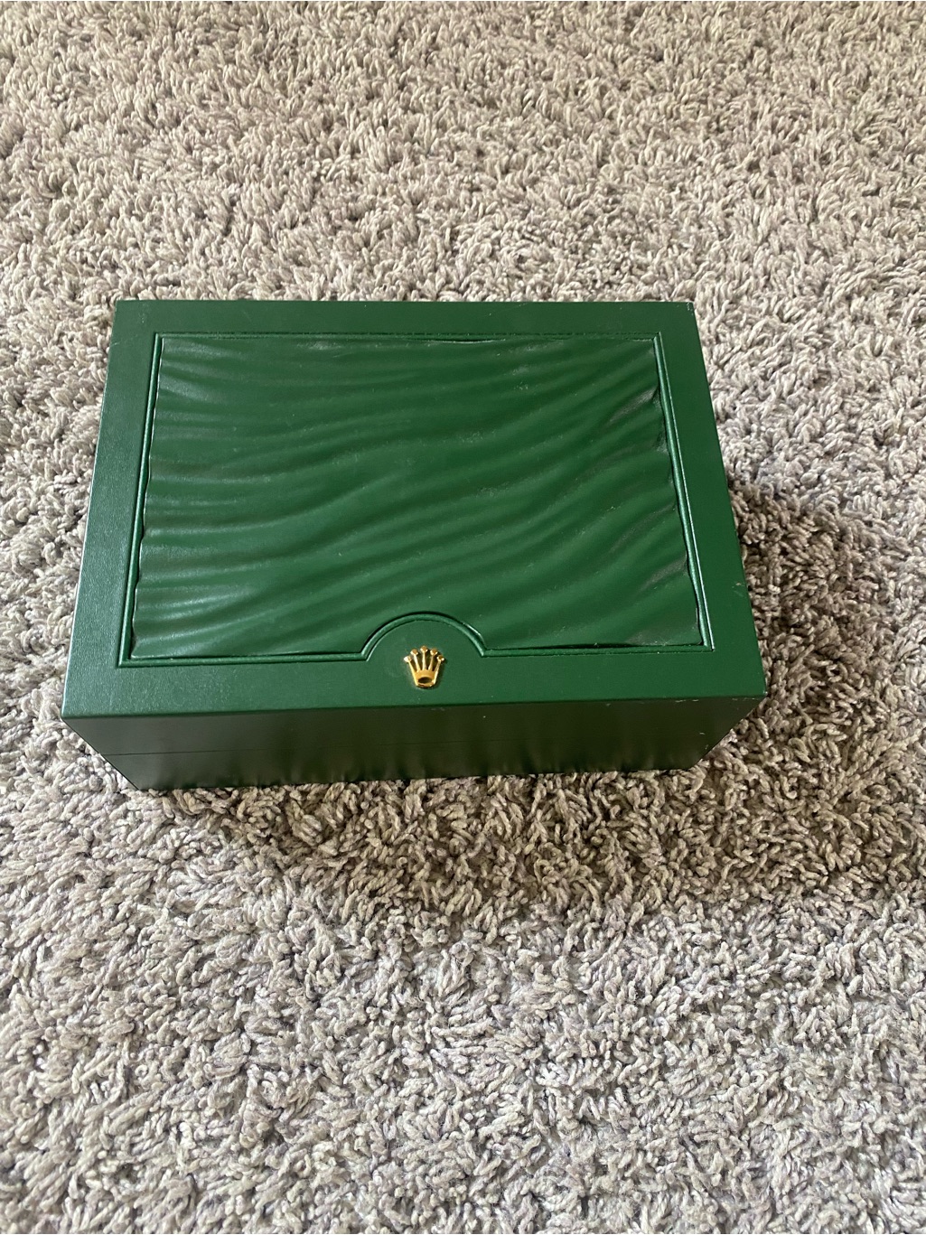 Rolex Green Single Watch Presentation Box Holds 13 Watches 320001